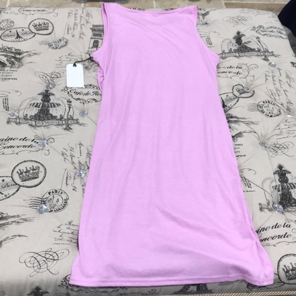 Leith Ruched Bodycon Tank Dress - Picture 3 of 7